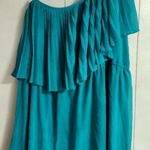Turquoise, One Shoulder Stunner 18/20